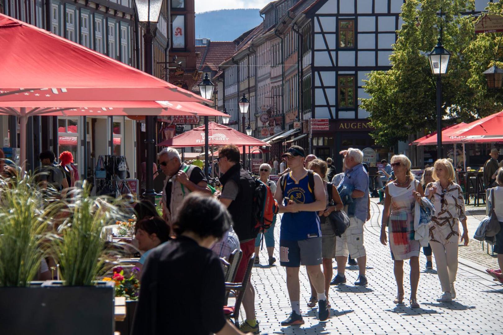 JS Feriendomizile Bettwäsche u Handtücher inkl Hasselfelde Exterior foto